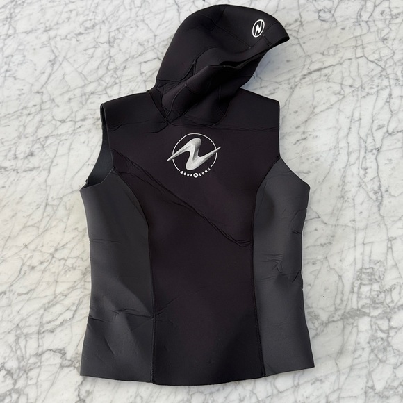 Aqua Lung Women's Aquaflex Hooded Vest for Scuba Diving - Size 12 Fits 140 Lb - Picture 1 of 9